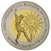 10 złotych - XVIII MŚ w piłce nożnej NIEMCY 2006 - platerowane złotem